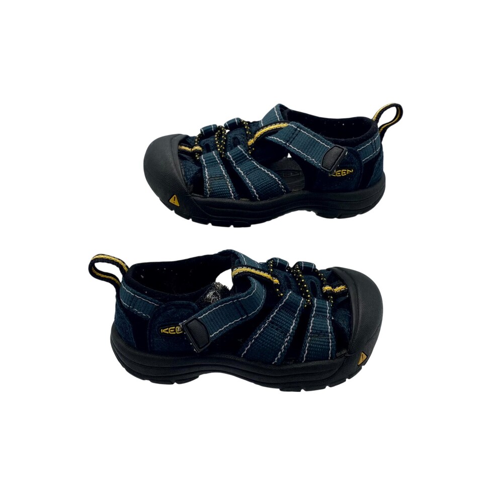 Keen Newport H2 Boy's US 5 Fisherman Sandals Navy Blue Waterproof Hiking Shoes